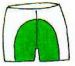 Lycra short style 12